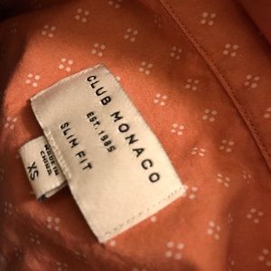 Club Monaco Shirts - CLUB MONACO short sleeve shirt Club Monaco Shirts - CLUB MONACO short sleeve shirt